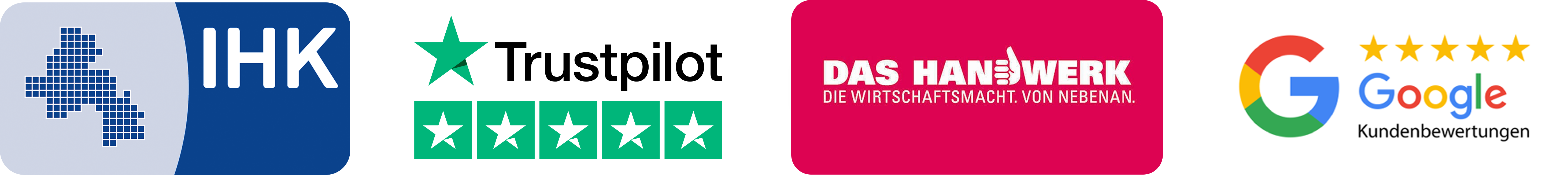 Zertifizierungen: Geprüfter Schädlingsbekämpfer (IHK), DESCH e.V., ISO 9001, Sachkundenachweis